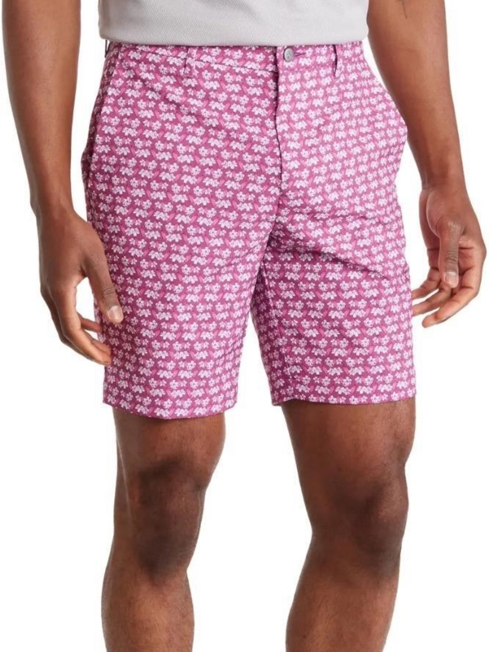 Original Penguin Let It Be Golf Shorts in Rose Bouquet Size 34